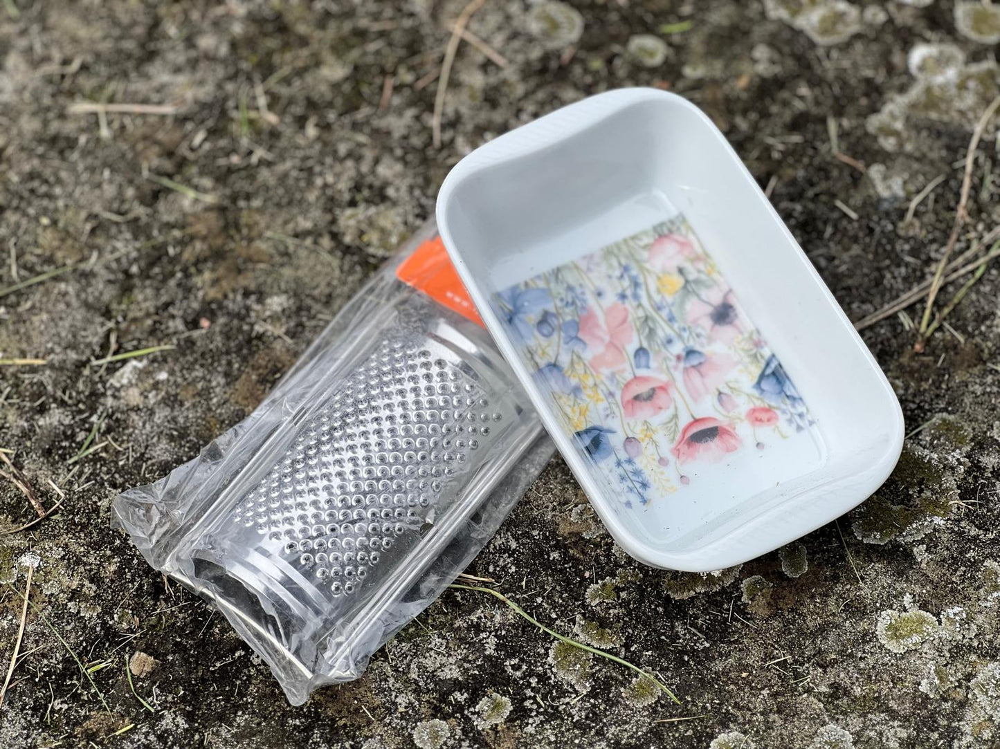 Set grattugia con vaschetta