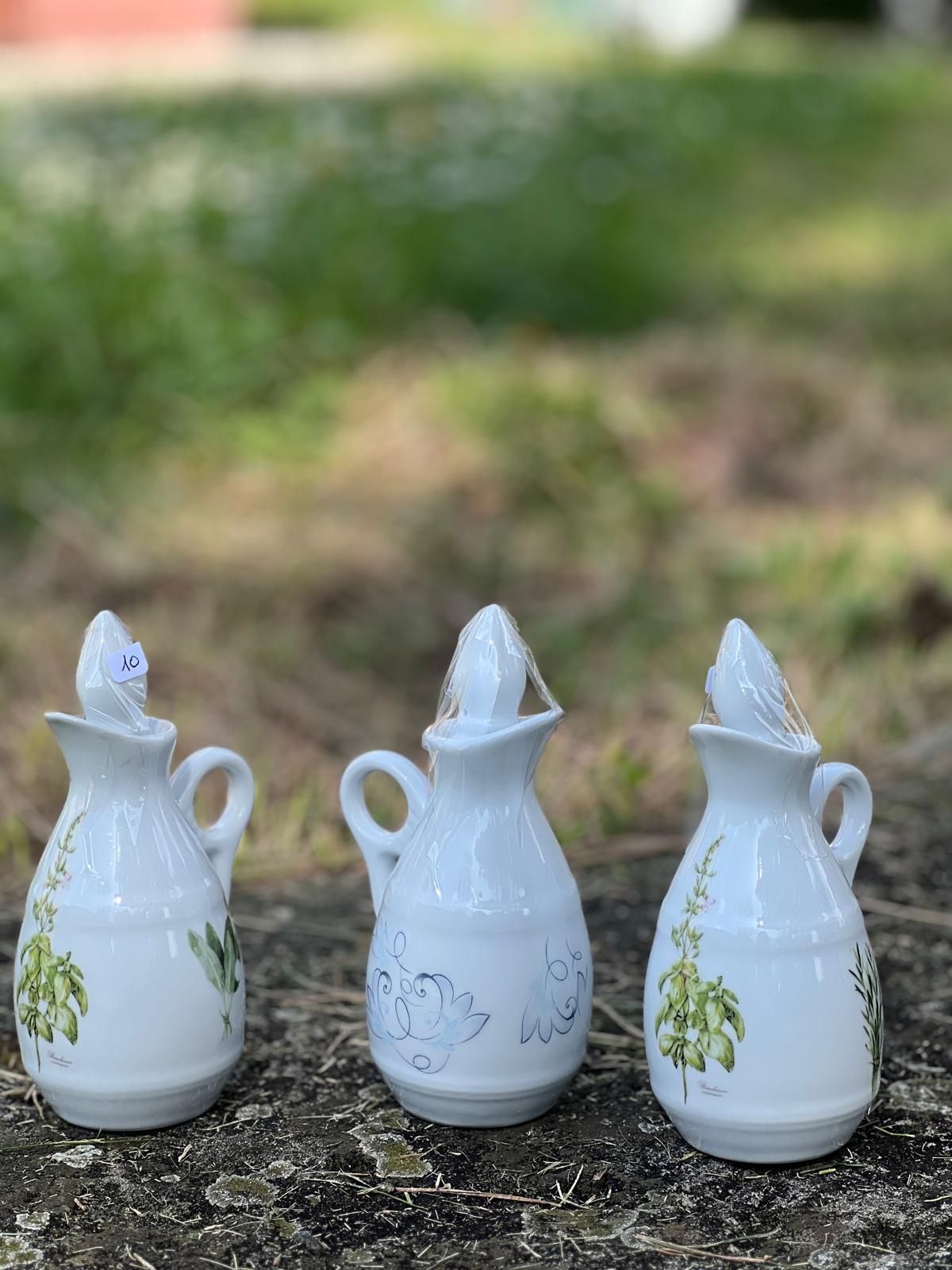 Oliera con tappo in ceramica